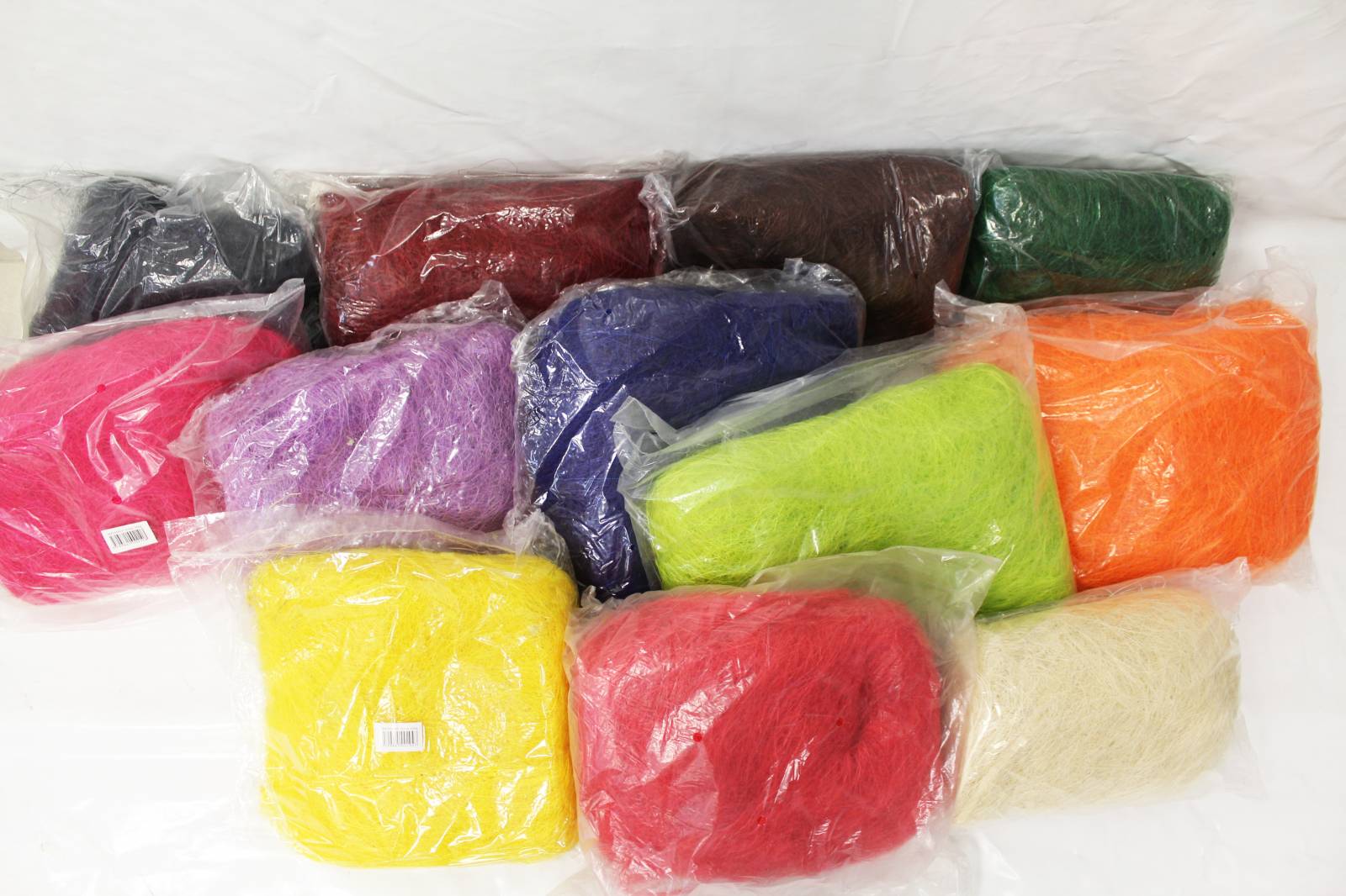 Sisal naturel coloré